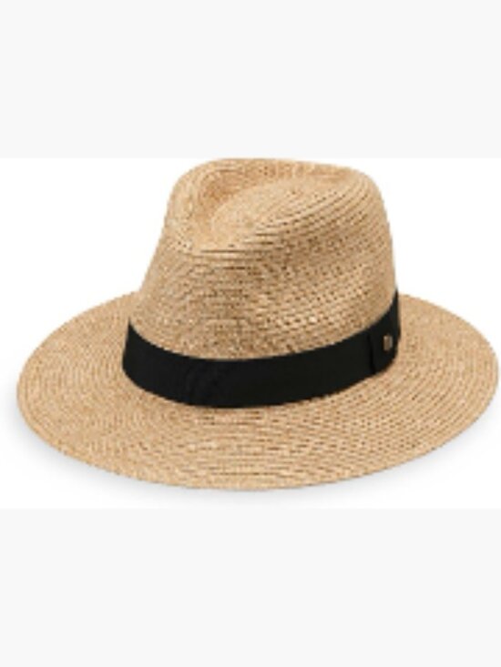 UPF 50+ Packable Fedora Sun Hat Adjustable Wind-Resistant